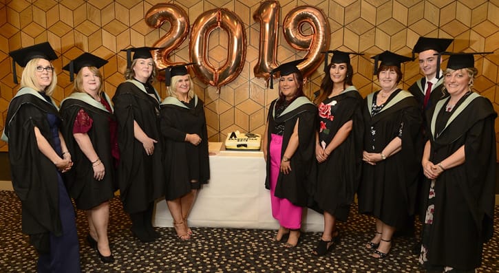 SERC past students who graduated from Doncaster University this year met up to celebrate their success. 